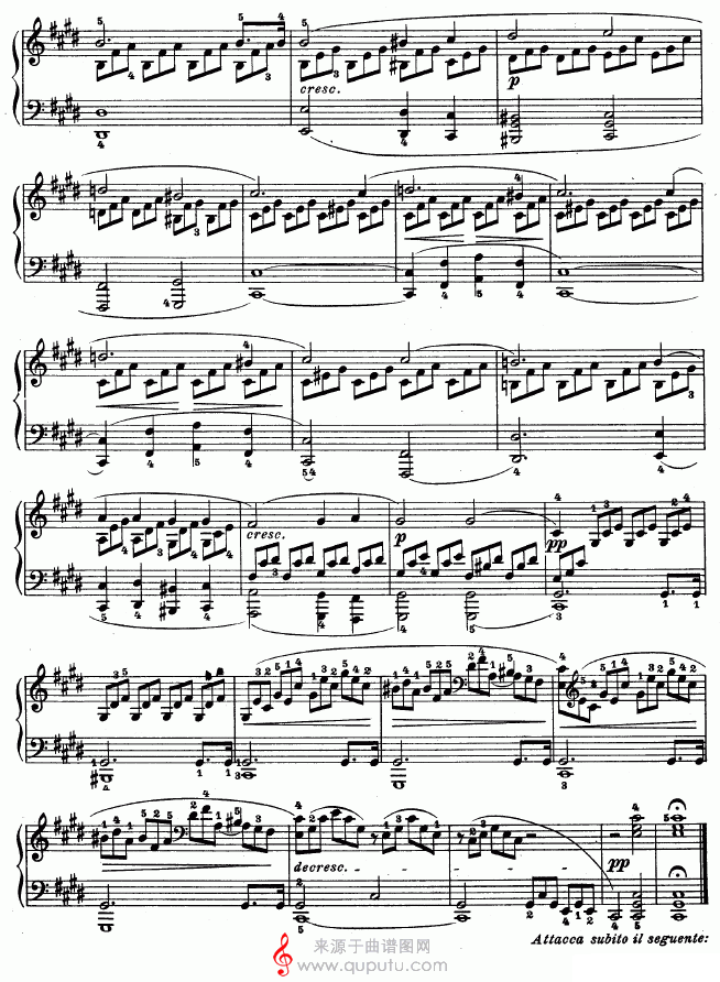 月光曲（Op.27 No.2）_原文件名：月光曲