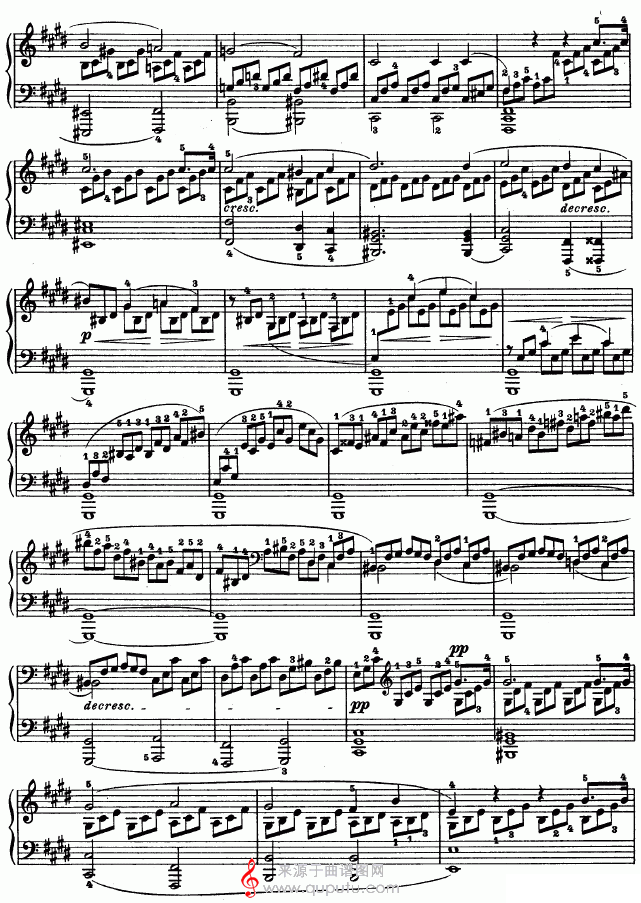 月光曲（Op.27 No.2）_原文件名：月光曲