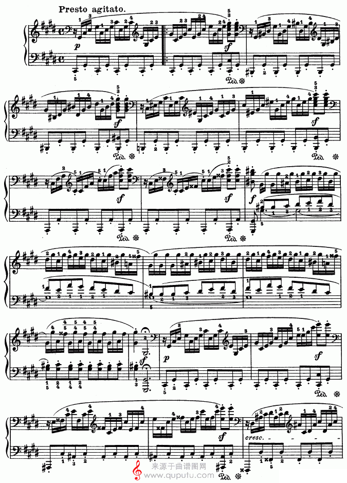 月光曲（Op.27 No.2）_原文件名：月光曲