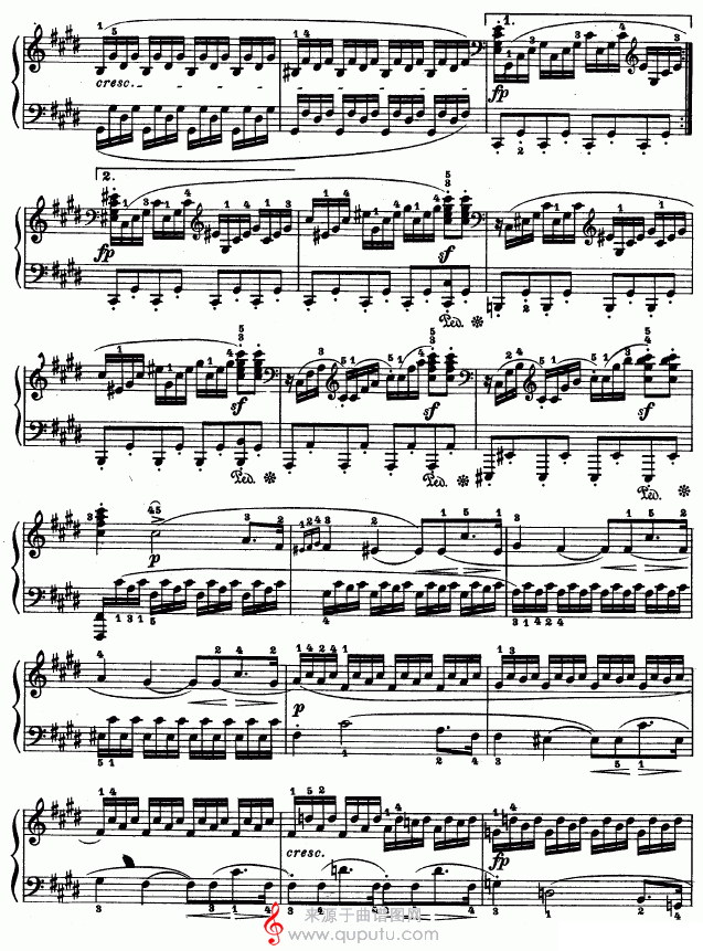 月光曲（Op.27 No.2）_原文件名：月光曲
