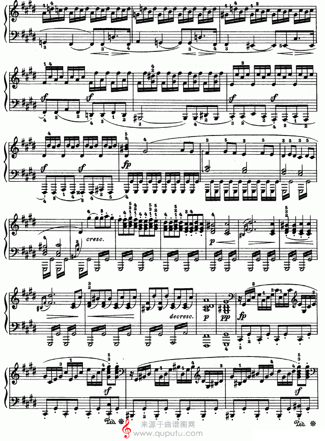 月光曲（Op.27 No.2）_原文件名：月光曲