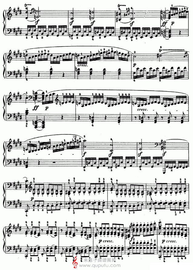 月光曲（Op.27 No.2）_原文件名：月光曲