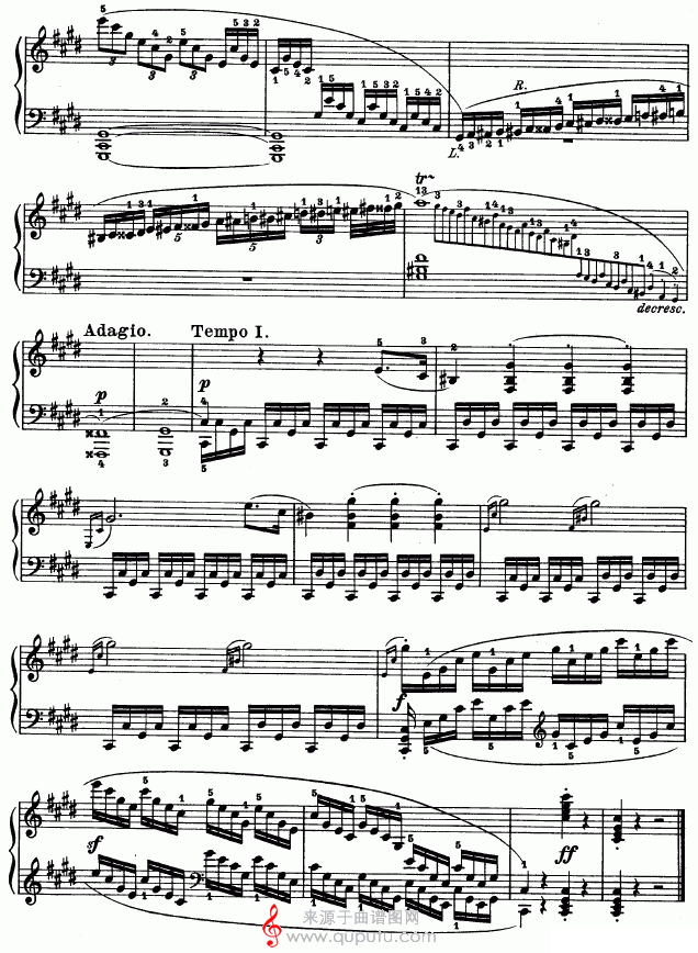 月光曲（Op.27 No.2）_原文件名：月光曲