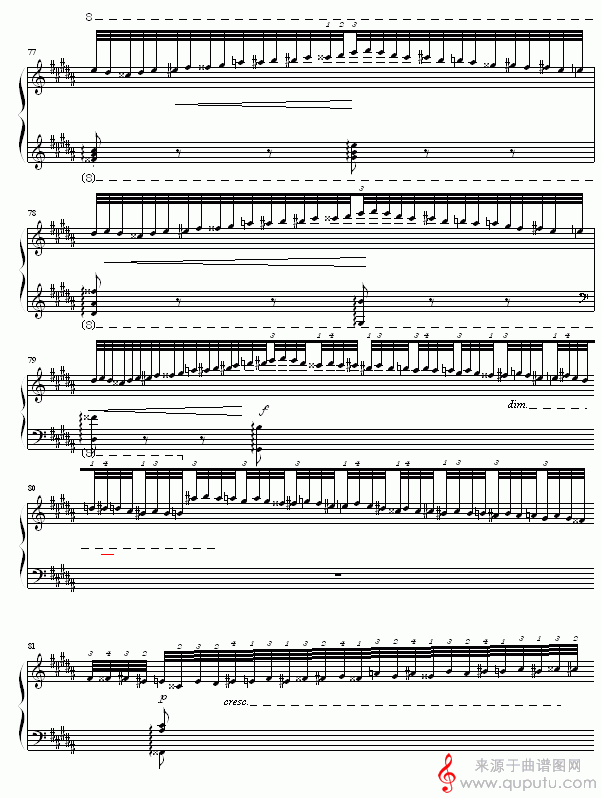 钟（帕格尼尼大练习曲III 、“清代皇帝”制谱版）_钟_07