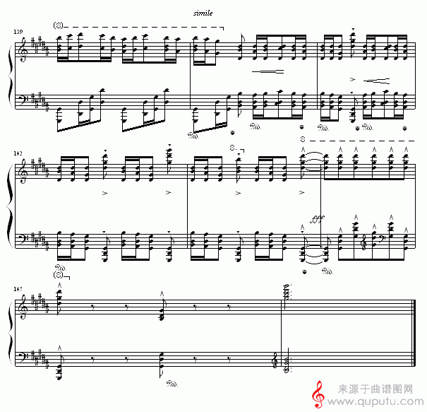 钟（帕格尼尼大练习曲III 、“清代皇帝”制谱版）_钟_14