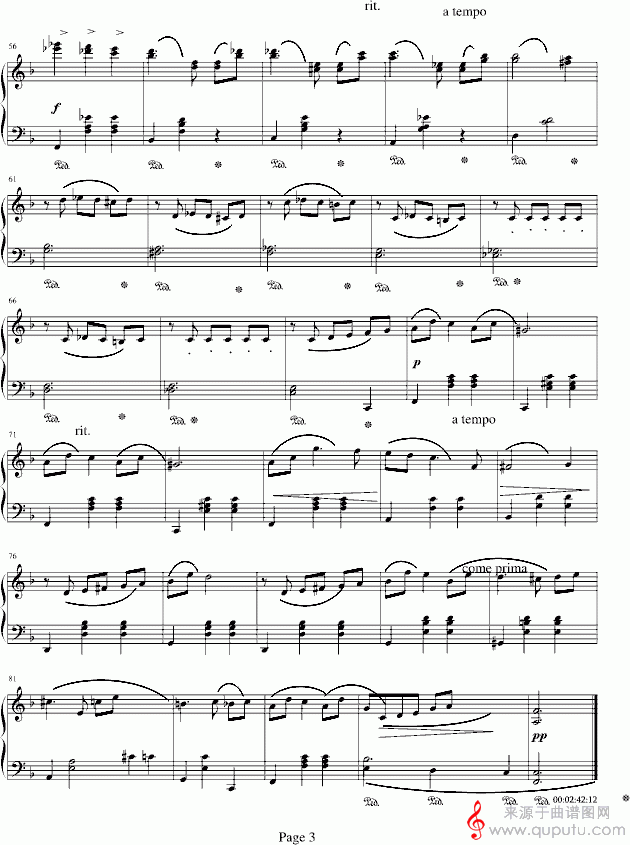 抒情圆舞曲（七级钢琴等级考题）_抒情圆舞曲_03