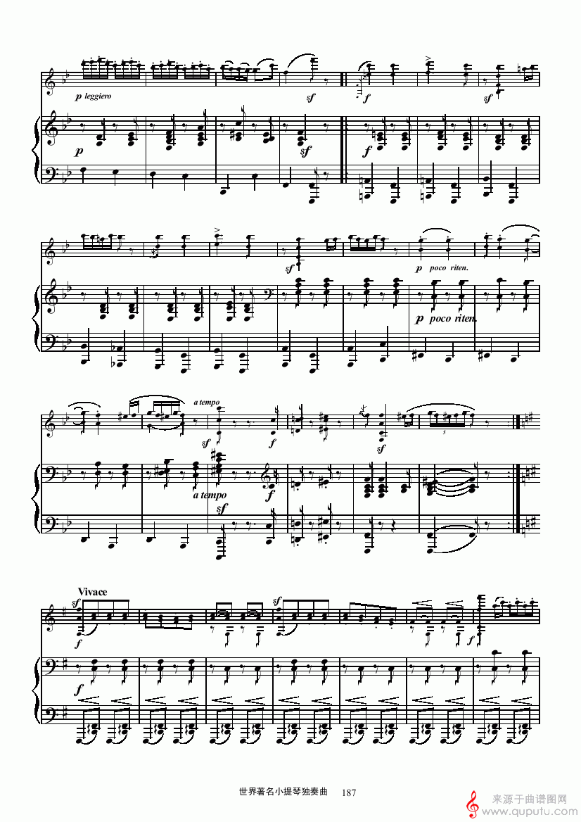 匈亚利舞曲第五号（钢琴伴奏小提琴谱）_匈亚利舞曲第五号_02