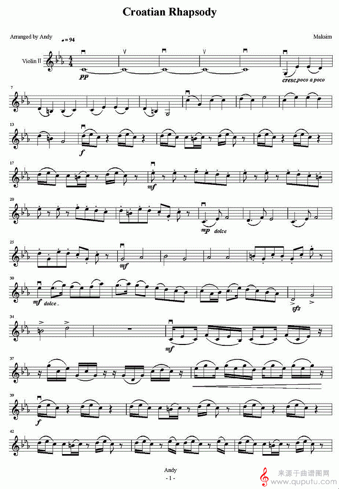 克罗地亚狂想曲（Croatian Rhapsody）_克罗地亚狂想曲_01
