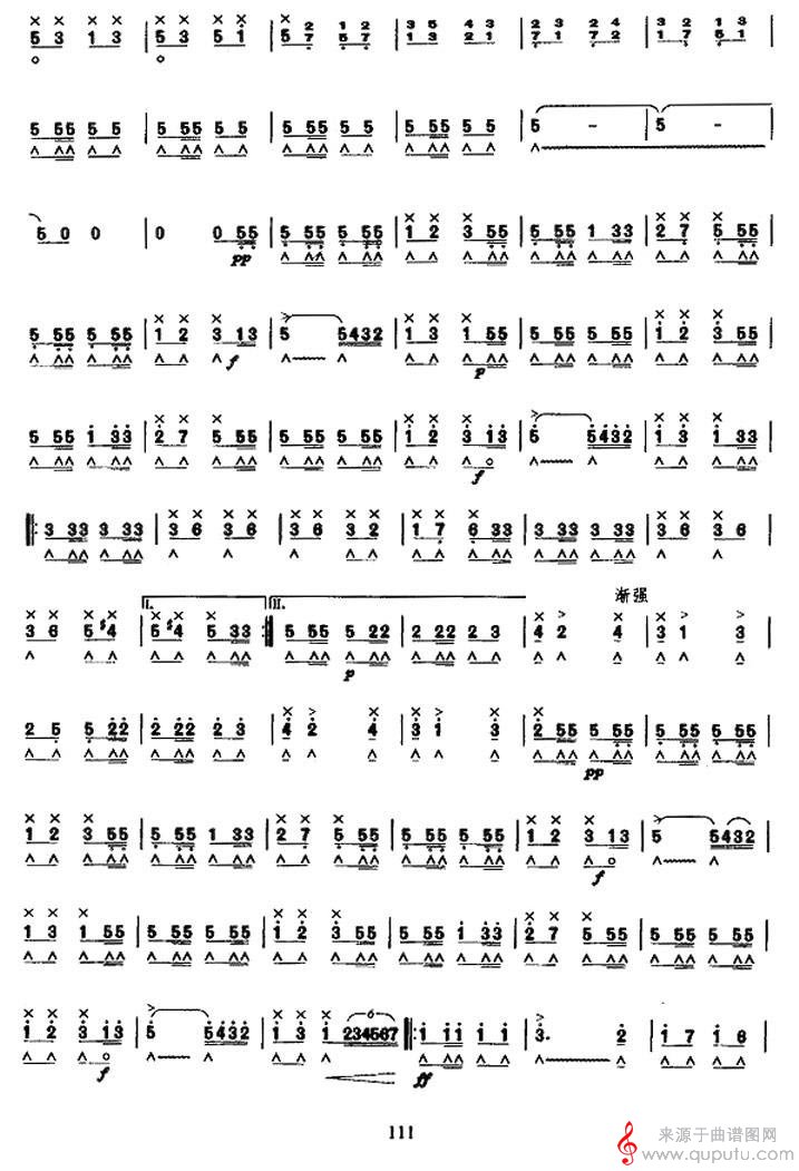 考级十级曲目：威廉·退尔序曲口琴谱_曲谱图网_威廉·退尔序曲_版本二_02
