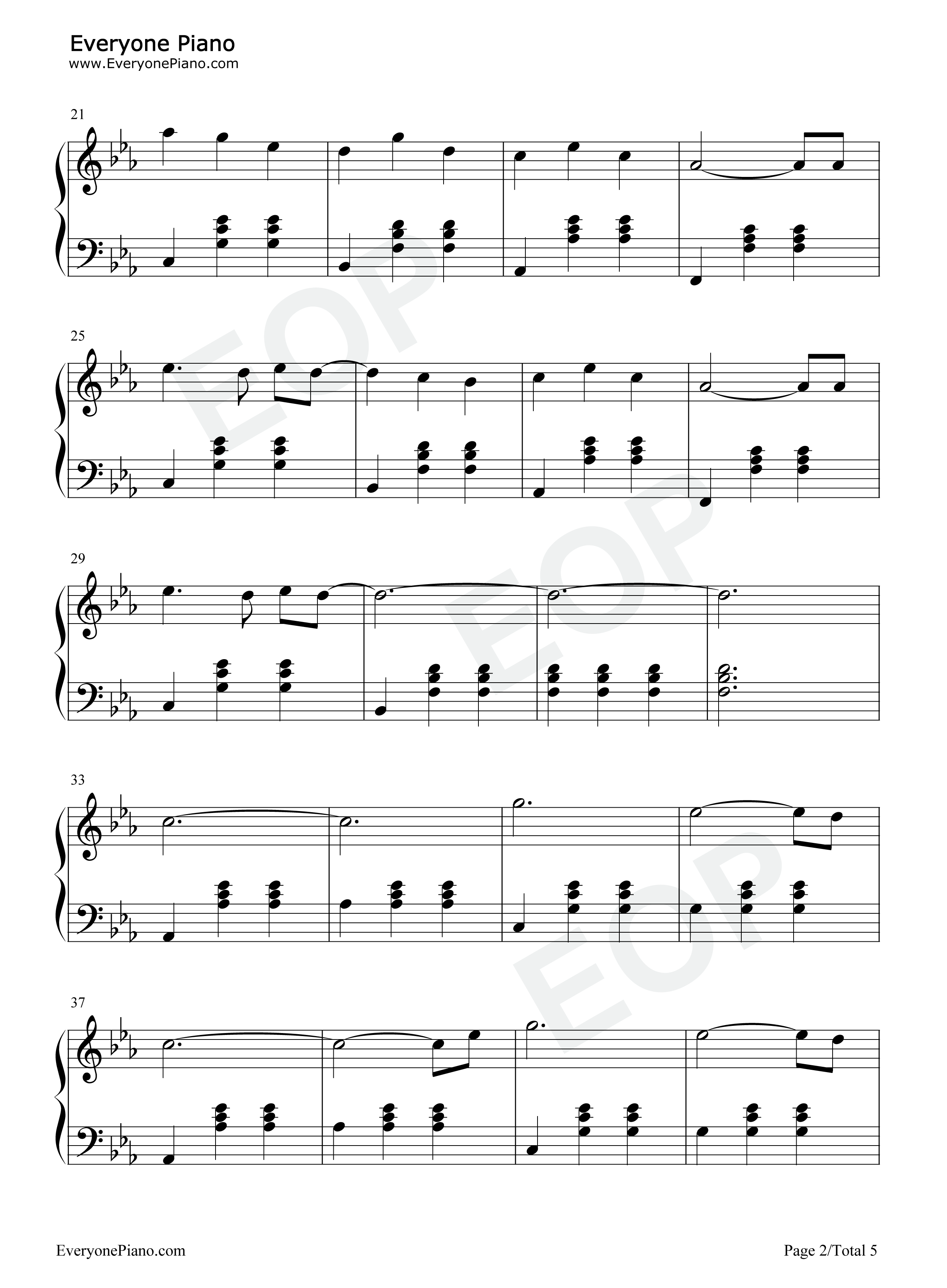 Idea 22-Gibran Alcocer五线谱预览2